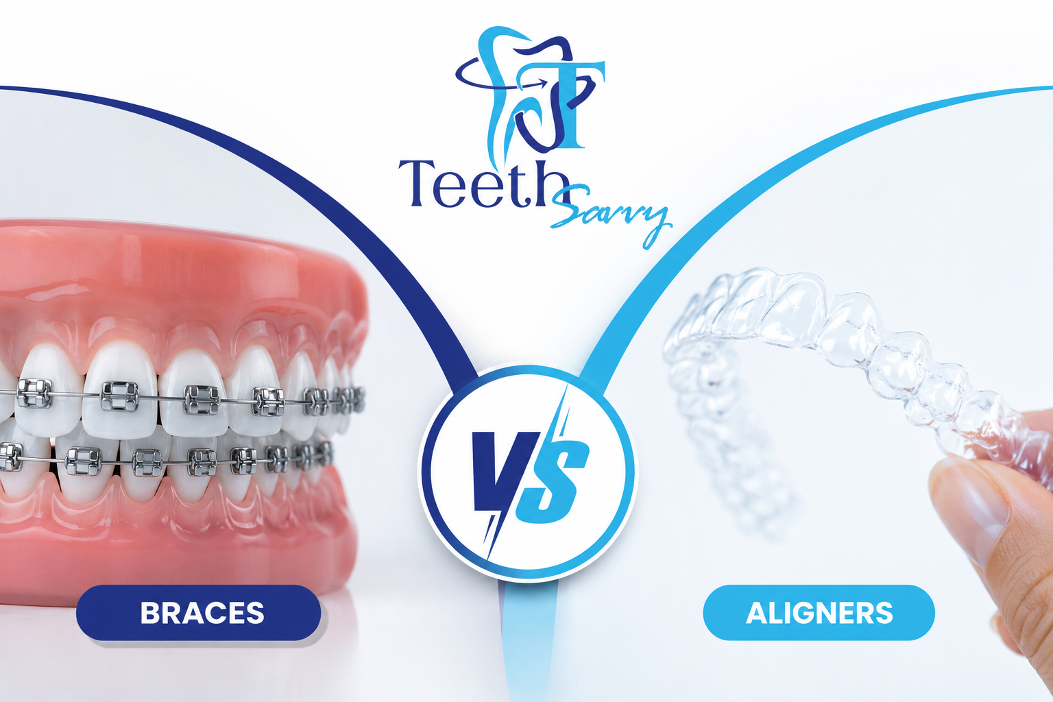 Read more about the article 7 Key Differences Between Braces and Aligners in Newtown: Which is Better for You?