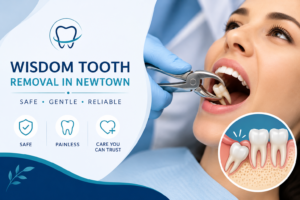 Read more about the article Wisdom Tooth Removal in Newtown – Safe & Painless Tooth Extraction Procedure